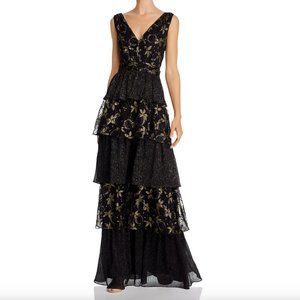 NWT Rachel Zoe Payten Layered Ruffle Lace Maxi Dress (Sz 4) $625